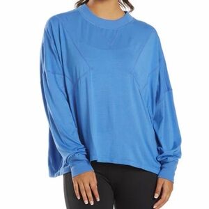Altar’d State AS REVIVAL Runner up long sleeve cobalt blue size xs